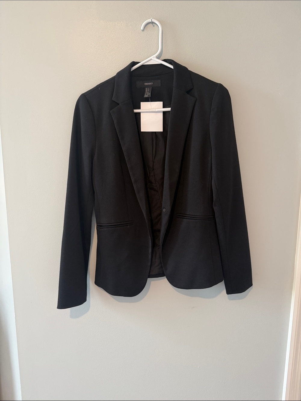 Forever 21 Black Women's Tailored Blazer